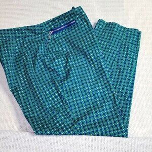 Rafaella Classic Flat Front Zippered Pocket Sz 16 Pants